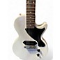Used Epiphone Billie Joe Armstrong Les Paul Jr. White Solid Body Electric Guitar