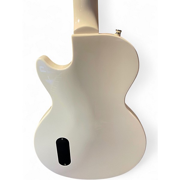 Used Epiphone Billie Joe Armstrong Les Paul Jr. White Solid Body Electric Guitar