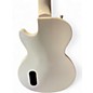 Used Epiphone Billie Joe Armstrong Les Paul Jr. White Solid Body Electric Guitar