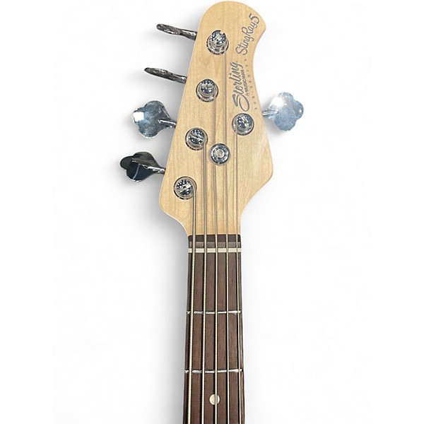 Used Sterling by Music Man Ray5 5 String 2 Color Sunburst Electric Bass Guitar