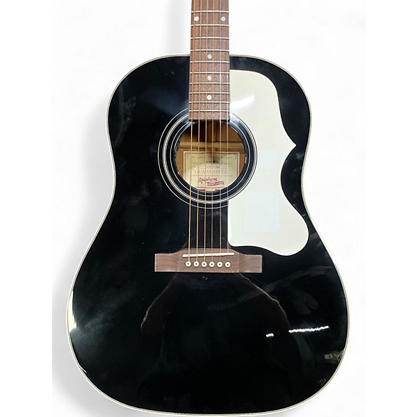 Used Epiphone aj-45 me Ebony Acoustic Electric Guitar