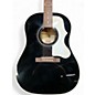 Used Epiphone aj-45 me Ebony Acoustic Electric Guitar