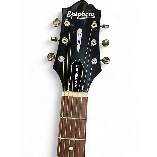 Used Epiphone aj-45 me Ebony Acoustic Electric Guitar