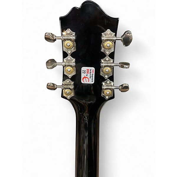 Used Epiphone aj-45 me Ebony Acoustic Electric Guitar