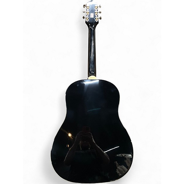 Used Epiphone aj-45 me Ebony Acoustic Electric Guitar
