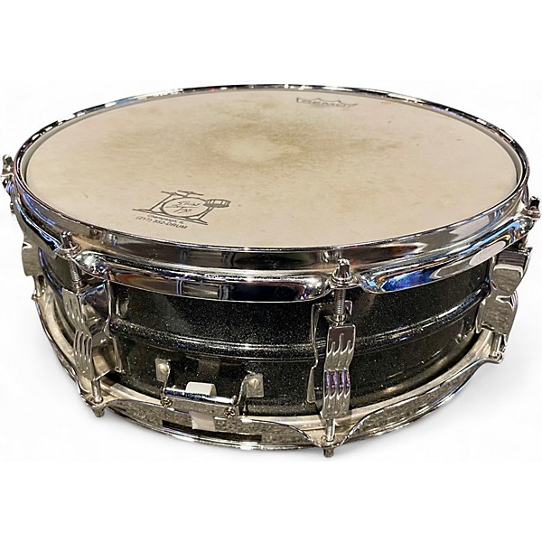 Used Ludwig 14X5 Acrolite Snare Black Galaxy Drum
