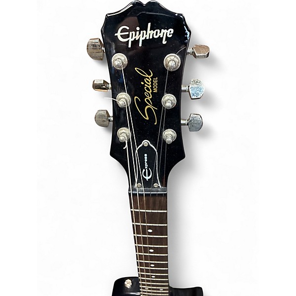 Used Epiphone special mini Black Solid Body Electric Guitar
