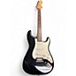 Used Fender stratocaster Black Solid Body Electric Guitar thumbnail