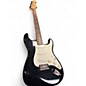 Used Fender stratocaster Black Solid Body Electric Guitar