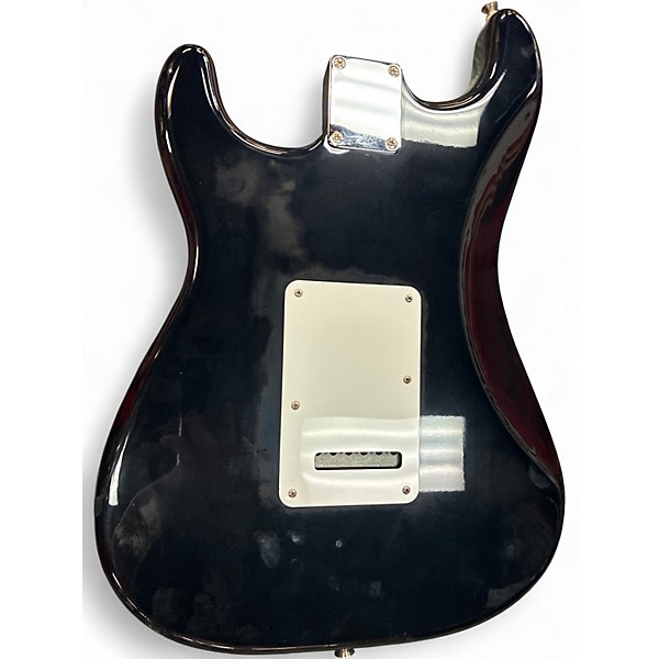 Used Fender stratocaster Black Solid Body Electric Guitar