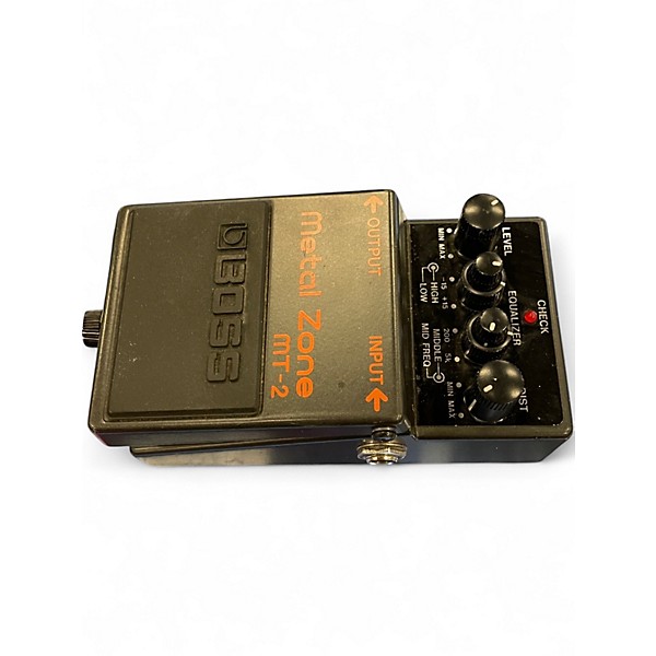Used BOSS MT2 Metal Zone Distortion Effect Pedal