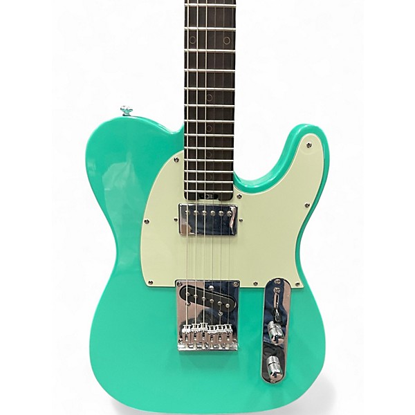 Used Schecter Guitar Research PT Nick Johnston Seafoam Green Solid Body Electric Guitar