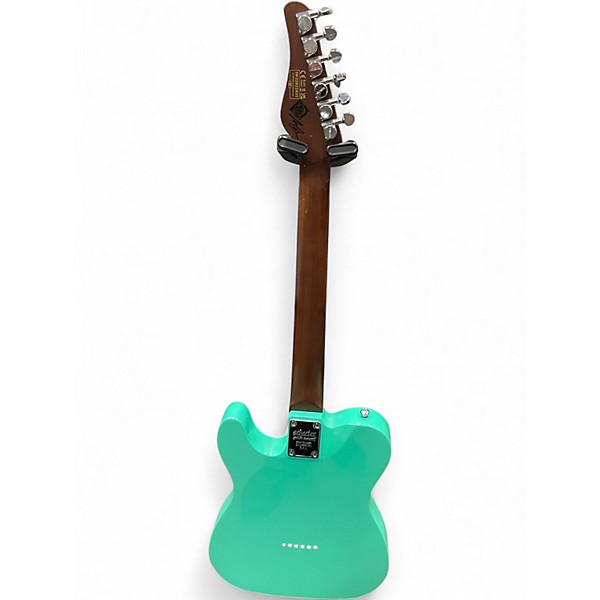 Used Schecter Guitar Research PT Nick Johnston Seafoam Green Solid Body Electric Guitar