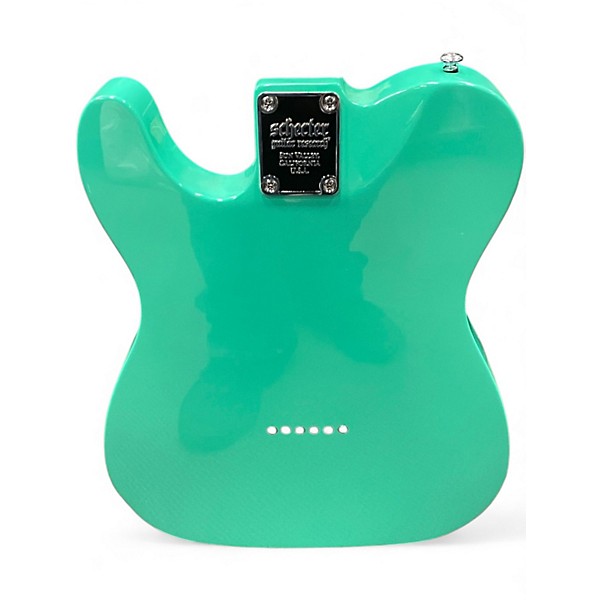 Used Schecter Guitar Research PT Nick Johnston Seafoam Green Solid Body Electric Guitar