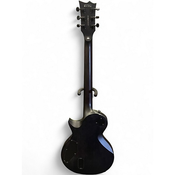 Used ESP LTD EC401QM Charcoal Solid Body Electric Guitar
