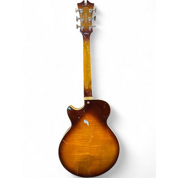 Used D'Angelico Premier Series SS Cherry Sunburst Hollow Body Electric Guitar