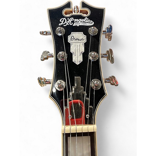 Used D'Angelico Premier Series SS Cherry Sunburst Hollow Body Electric Guitar