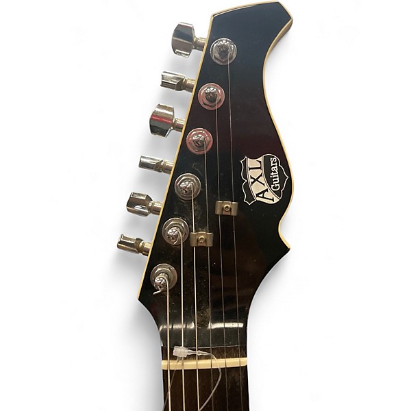 Used AXL S STYLE GUITAR Black Solid Body Electric Guitar
