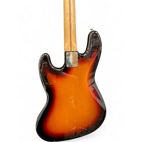 Used Fender Player Jazz Bass 3 Tone Sunburst Electric Bass Guitar