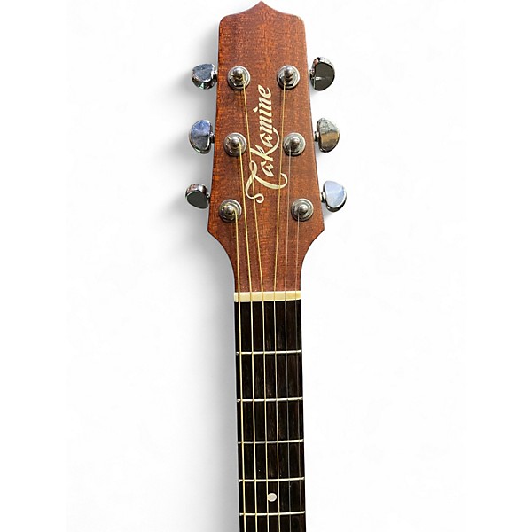 Used Takamine EF440SC Mahogany Acoustic Electric Guitar