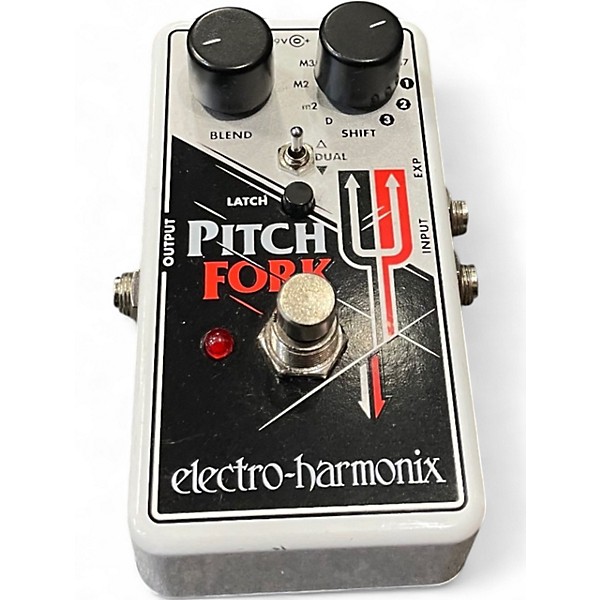 Used Electro-Harmonix Pitch Fork Polyphonic Pitch Shifting Effect Pedal