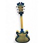 Used D'Angelico Premier Series DC Baltic Blue Silver Burst Hollow Body Electric Guitar