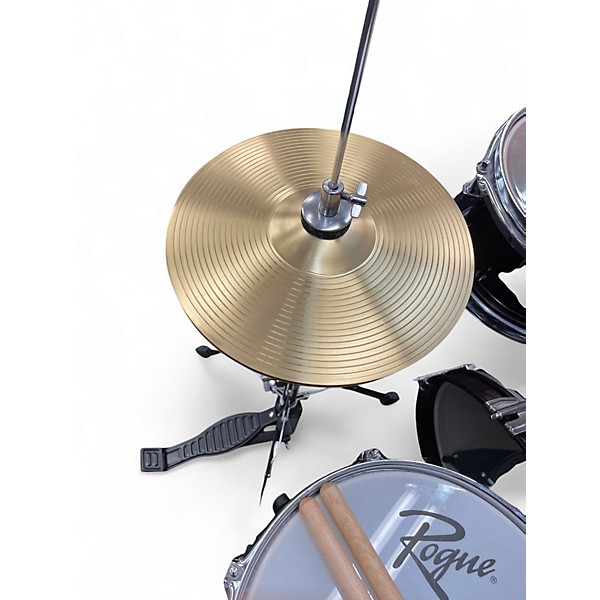 Used Rogue 3 Piece Kids Drum Kit Red Drum Kit