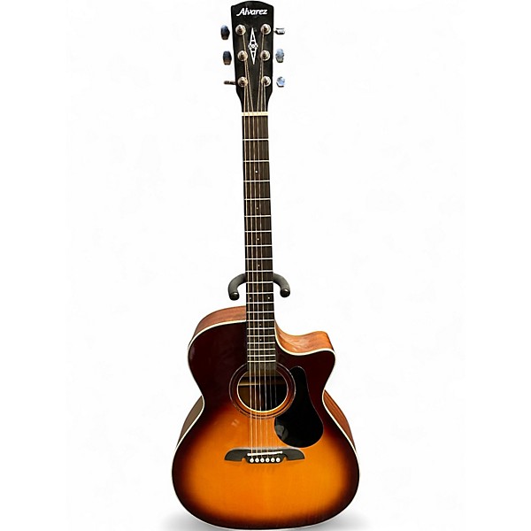 Used Alvarez RG260CESB 2 Color Sunburst Acoustic Electric Guitar
