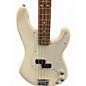 Used Fender Standard Precision Bass Olympic White Electric Bass Guitar