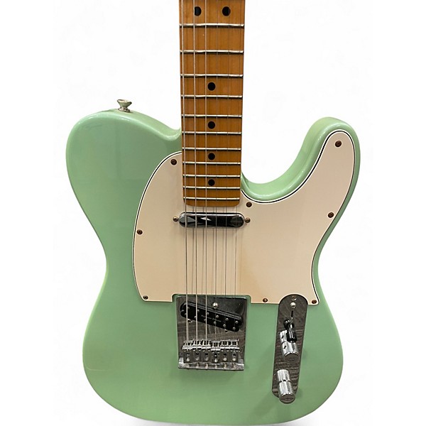 Used Fender limited Edition Telecaster Surf Pearl Solid Body Electric Guitar