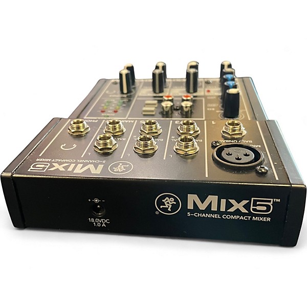 Used Mackie Mix5 Unpowered Mixer