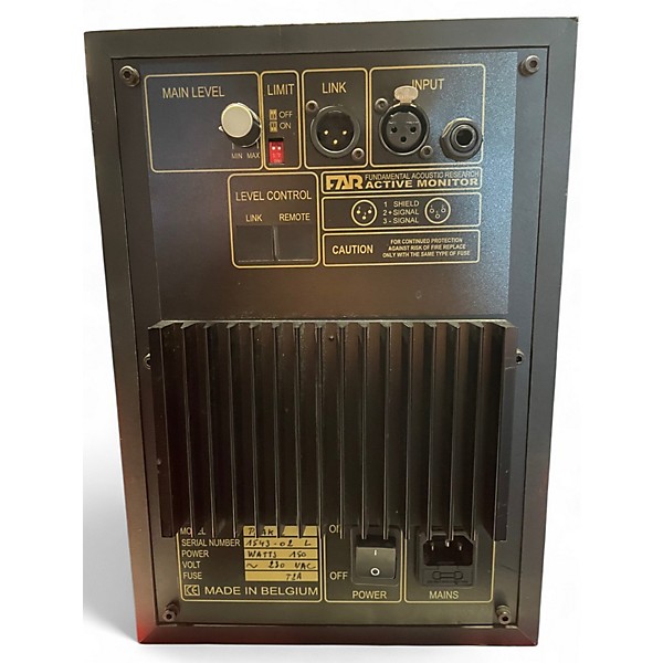 Used Fundamental Acoustic Research Peak 2 (pair) Powered Monitor