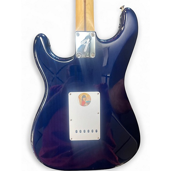 Used Fender Player II Limited Edition Plus Top Figured Blue Burst Solid Body Electric Guitar