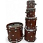 Used DW 5 Piece Collector's Series Exotic Brown Drum Kit thumbnail