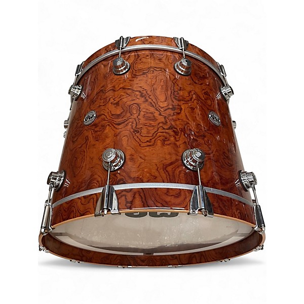Used DW 5 Piece Collector's Series Exotic Brown Drum Kit