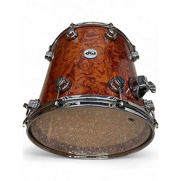 Used DW 5 Piece Collector's Series Exotic Brown Drum Kit