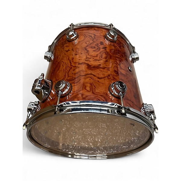 Used DW 5 Piece Collector's Series Exotic Brown Drum Kit