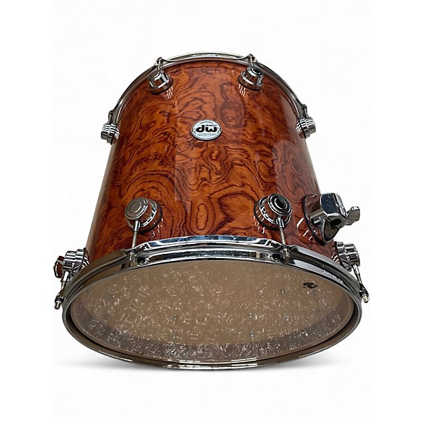 Used DW 5 Piece Collector's Series Exotic Brown Drum Kit