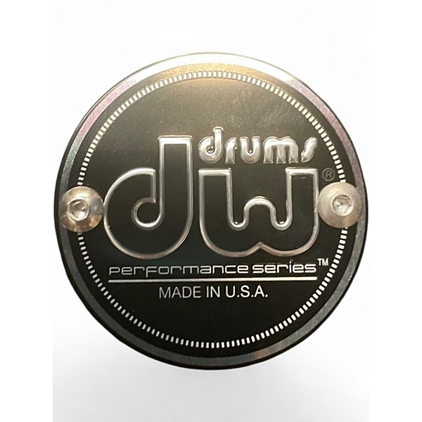 Used DW 5 Piece Performance Series Silver Oyster Pearl Drum Kit