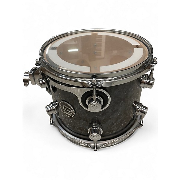 Used DW 5 Piece Performance Series Silver Oyster Pearl Drum Kit