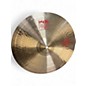 Used Paiste 14in 2002 Medium Hi Hat Pair Cymbal thumbnail
