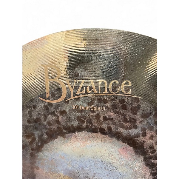 Used MEINL 10in Byzance Dual Splash Cymbal