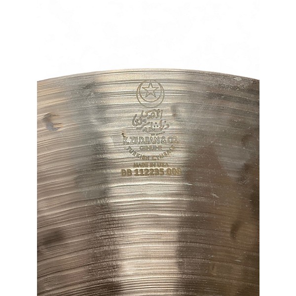 Used Zildjian 22in K Medium Dark Ride Cymbal