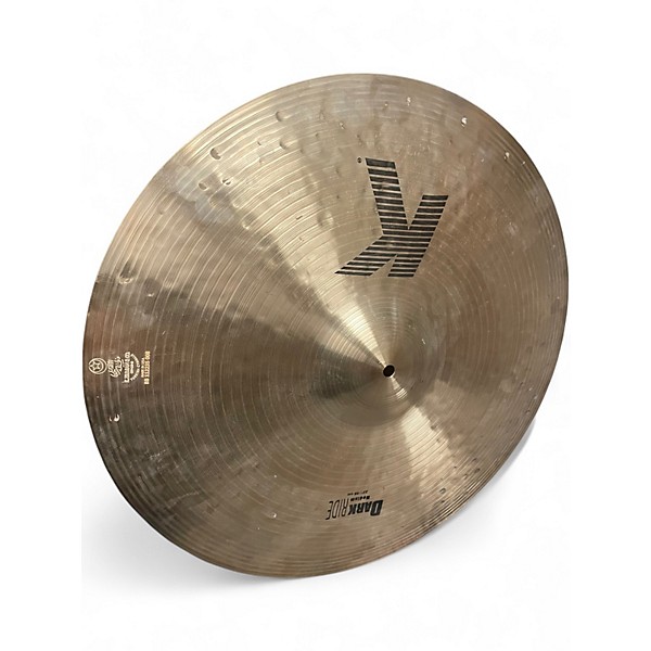 Used Zildjian 22in K Medium Dark Ride Cymbal