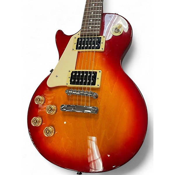 Used 2010s Epiphone Les Paul 100 Bolt On 3 Color Sunburst Solid Body Electric Guitar