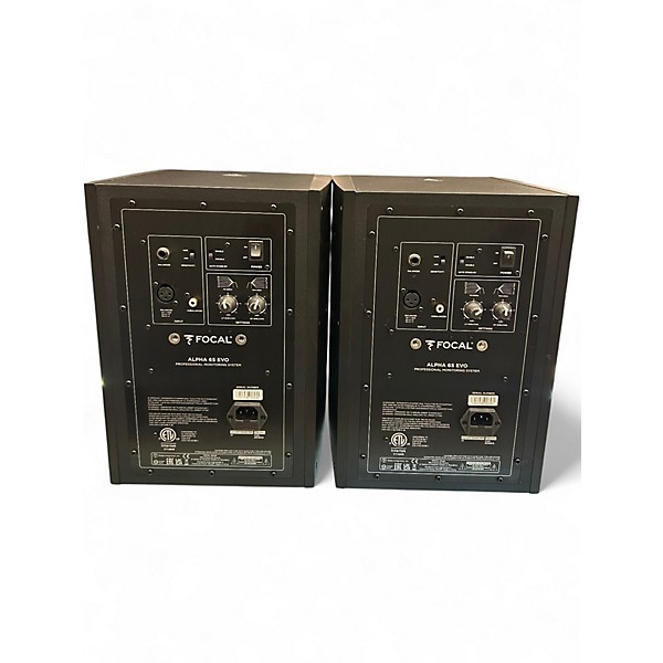 Used Focal Alpha 65 Evo Pair Powered Monitor