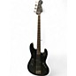 Used Fender Aerodyne Jazz Bass Gloss Black Electric Bass Guitar thumbnail