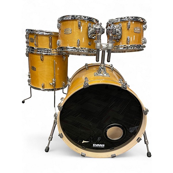 Used Yamaha 5 Piece Stage Custom Natural Drum Kit