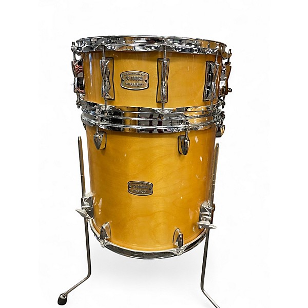 Used Yamaha 5 Piece Stage Custom Natural Drum Kit
