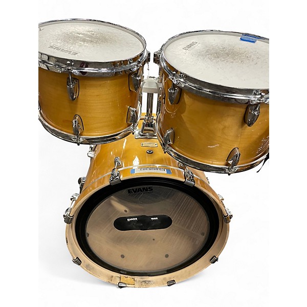 Used Yamaha 5 Piece Stage Custom Natural Drum Kit